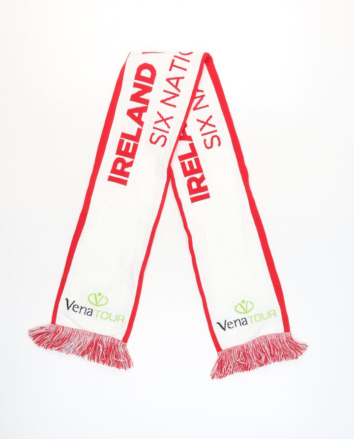 Venatour Ireland v England Six Nations 2025 Red White Men's Scarf