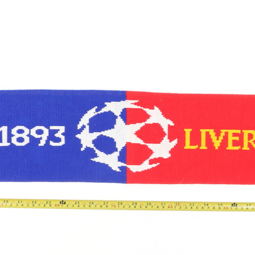 UEFA Champions League Liverpool FC vs FC Basel Red Blue Men's Scarf