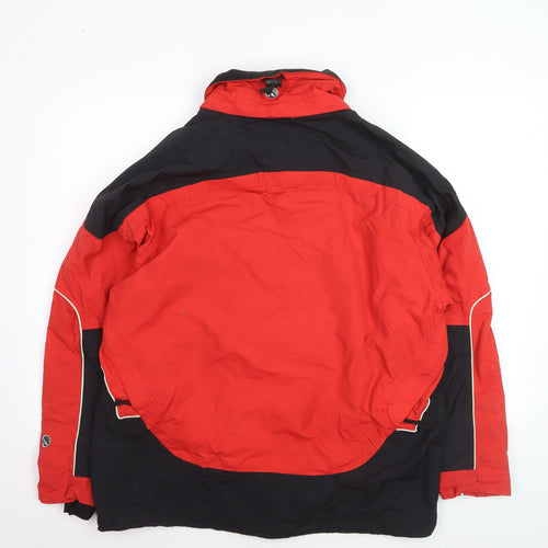 Serac Men's Red Skiing Jacket L Waterproof Windproof Winter Coat