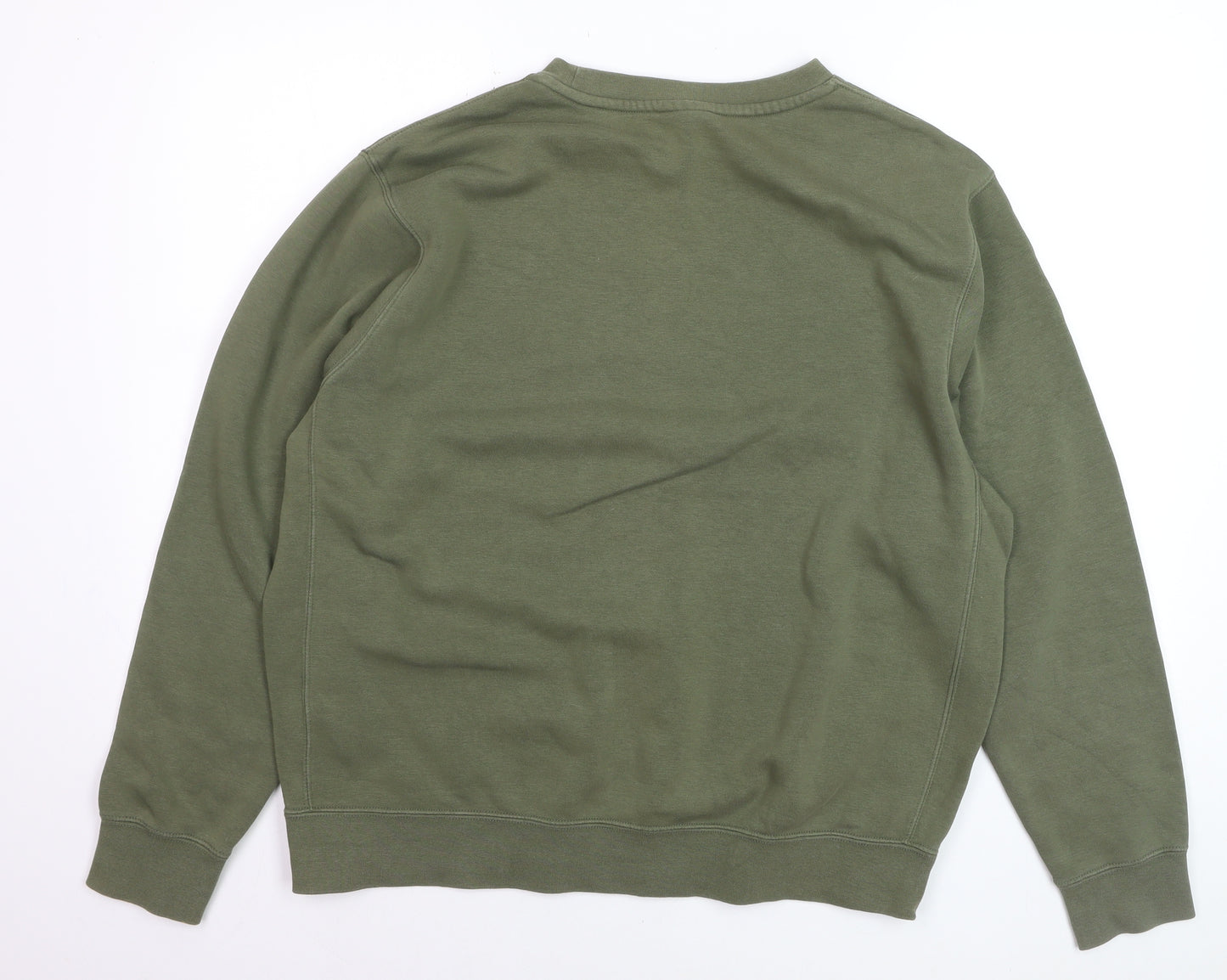 Nike Men's Green Pullover Crew Neck Sweatshirt Size L