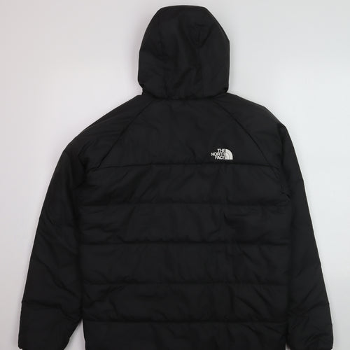 The North Face Boys Black Hooded Puffer Jacket XL Winter Insulated Coat
