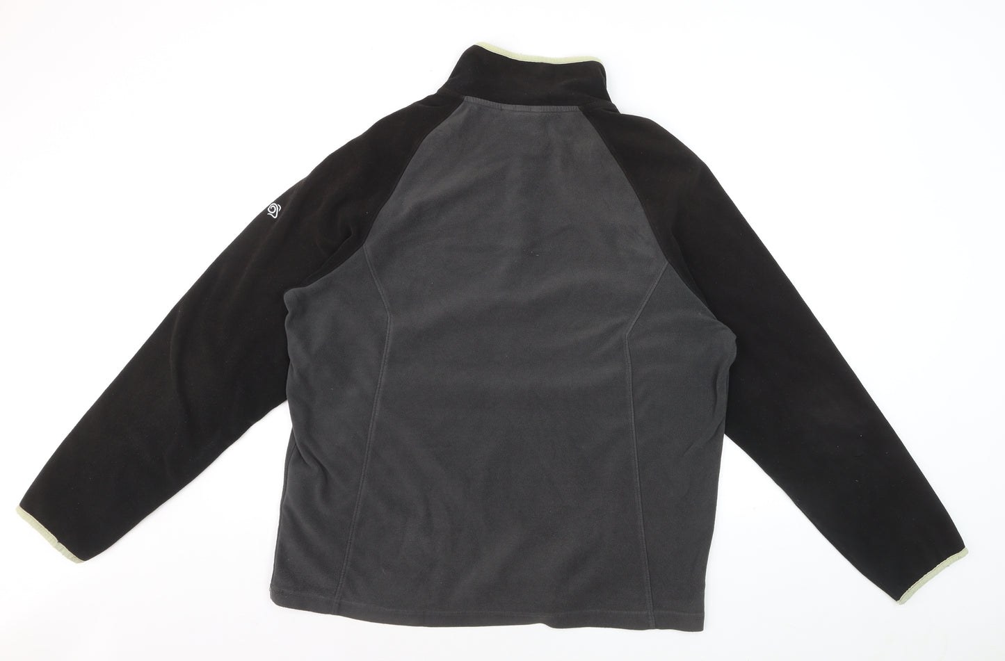 Craghoppers Men’s Black XL Fleece 1/4 Zip Pullover Sweatshirt