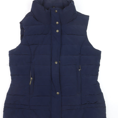 Toggi Women's Blue Padded Waistcoat Gilet Size 14 Outdoor Classic
