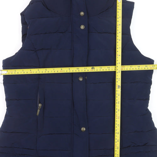 Toggi Women's Blue Padded Waistcoat Gilet Size 14 Outdoor Classic
