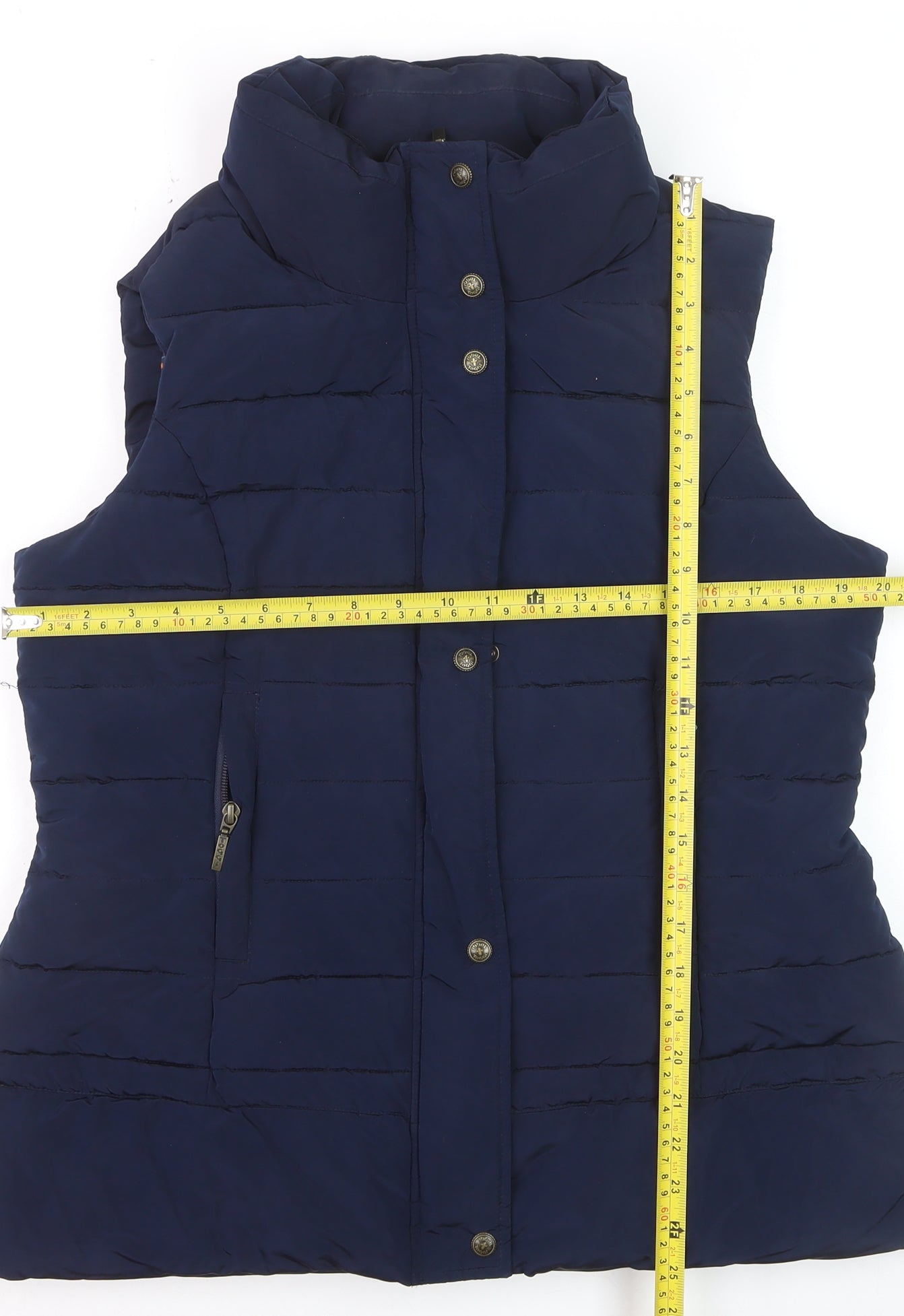 Toggi Women's Blue Padded Waistcoat Gilet Size 14 Outdoor Classic