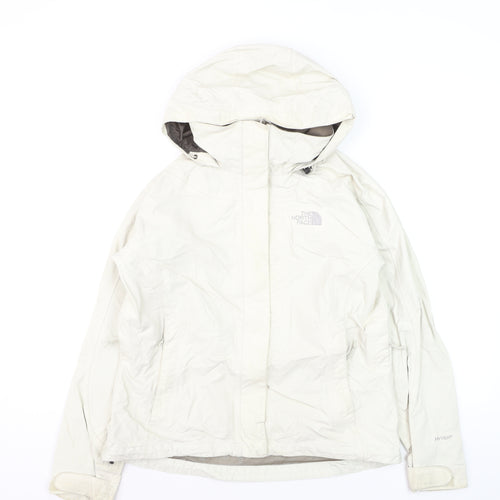The North Face Women’s Ivory Waterproof Hooded Rain Jacket Size S