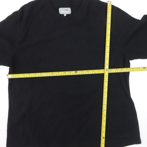 Peter Storm Womens Black Fleece Pullover Sweatshirt Size L