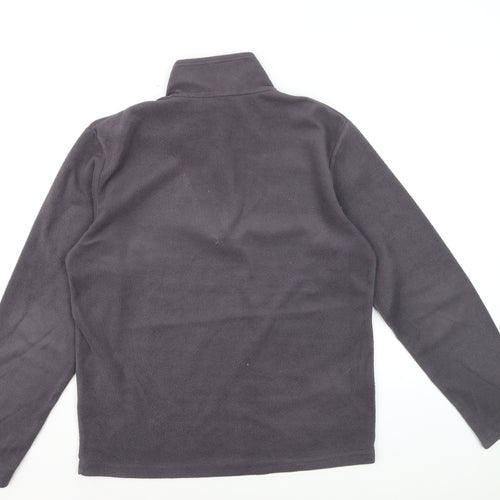 Regatta Men’s Grey Fleece 1/4 Zip Pullover Sweatshirt M Outdoor