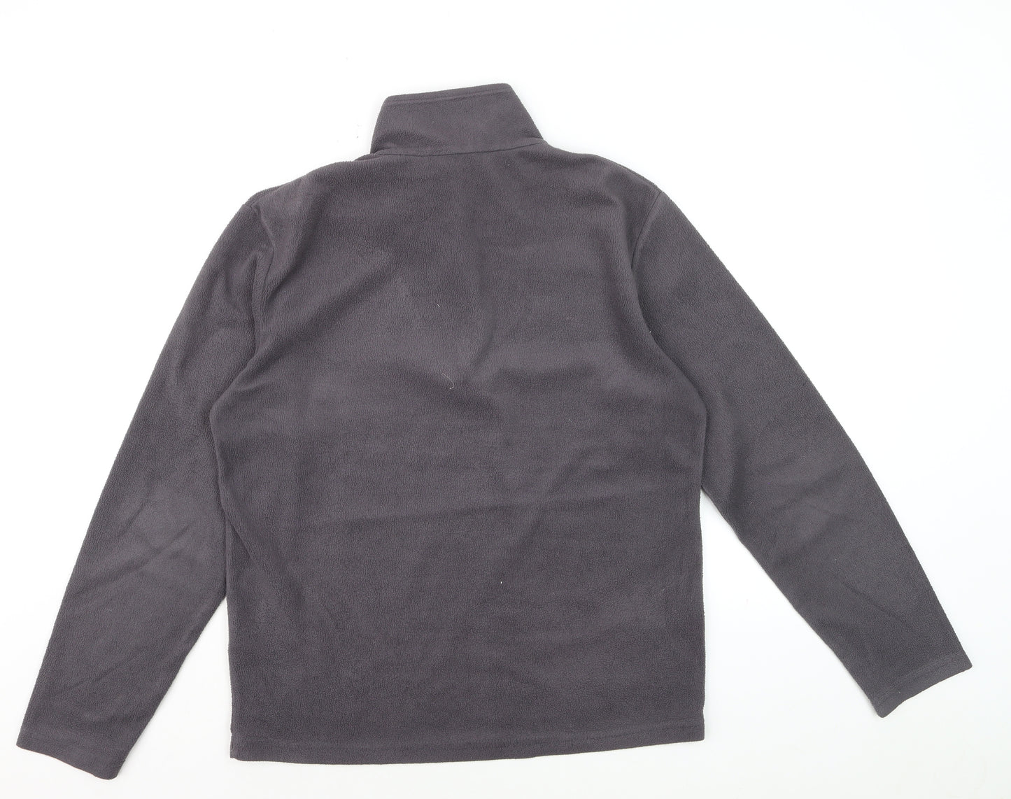 Regatta Men’s Grey Fleece 1/4 Zip Pullover Sweatshirt M Outdoor