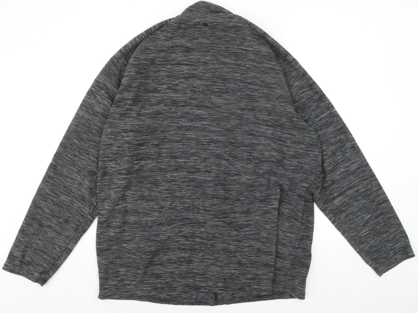 Mountain Warehouse Men’s Grey Full Zip Fleece Sweatshirt 2XL Outdoor