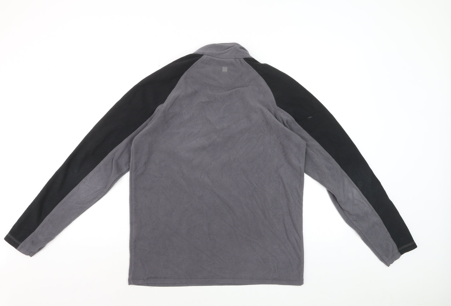Mountain Warehouse Mens Grey Fleece 1/4 Zip Pullover Sweatshirt M