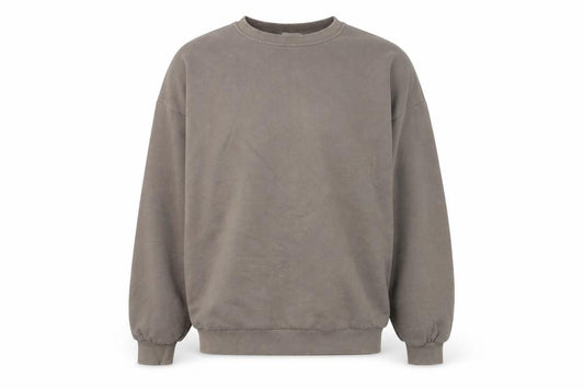 Front view of Sorelle UK Men's Brown XL Pullover Fleece Sweatshirt