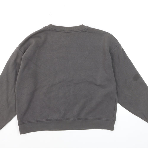 Disney by Very Women's Grey Mickey Mouse Crew Neck Sweatshirt Size M