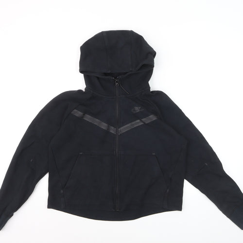 Nike Men's Black Full Zip Hoodie Size S Sports Fleece Jacket