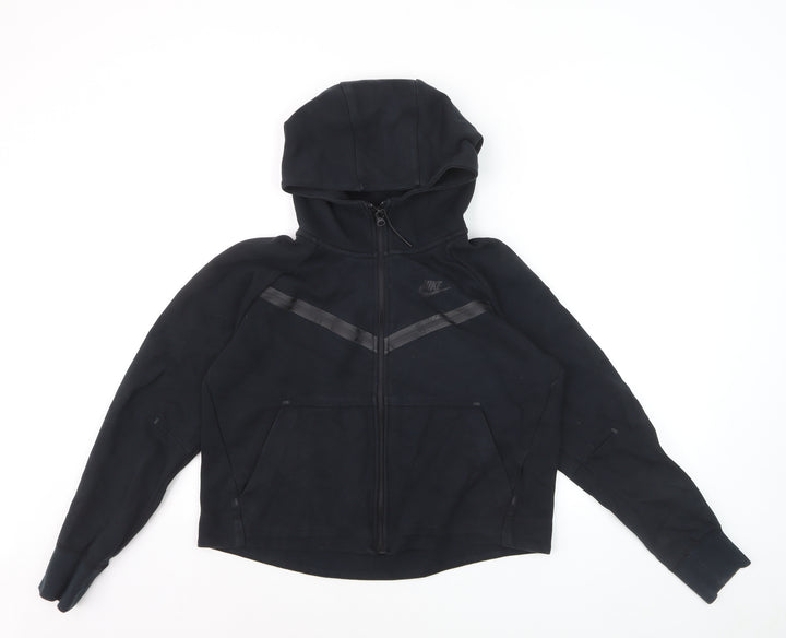 Nike Men's Black Full Zip Hoodie Size S Sports Fleece Jacket