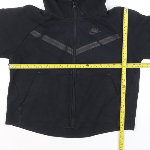 Nike Men's Black Full Zip Hoodie Size S Sports Fleece Jacket