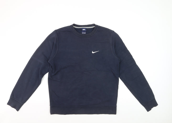 Nike Men's Blue Crew Neck Pullover Sweatshirt M
