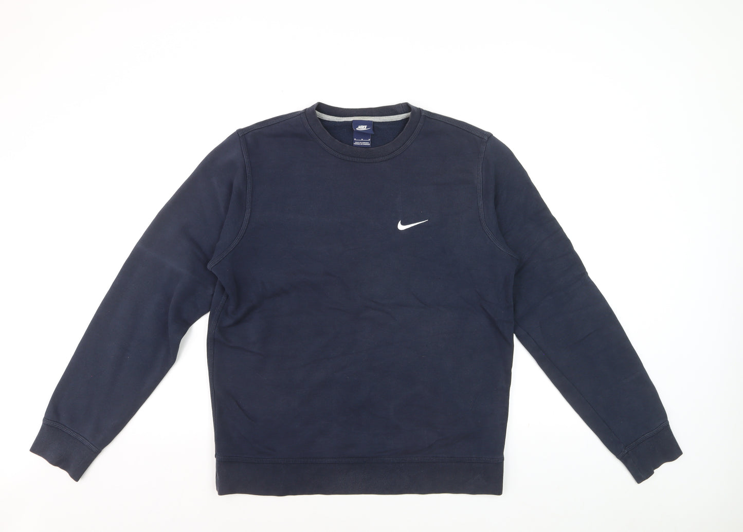 Nike Men's Blue Crew Neck Pullover Sweatshirt M