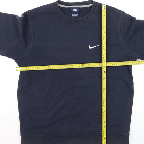 Nike Men's Blue Crew Neck Pullover Sweatshirt M
