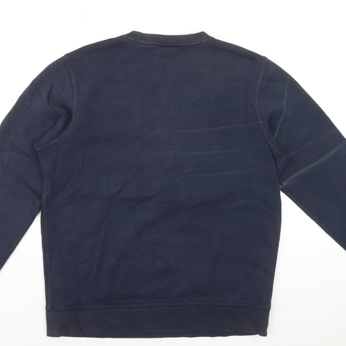 Nike Men's Blue Crew Neck Pullover Sweatshirt M