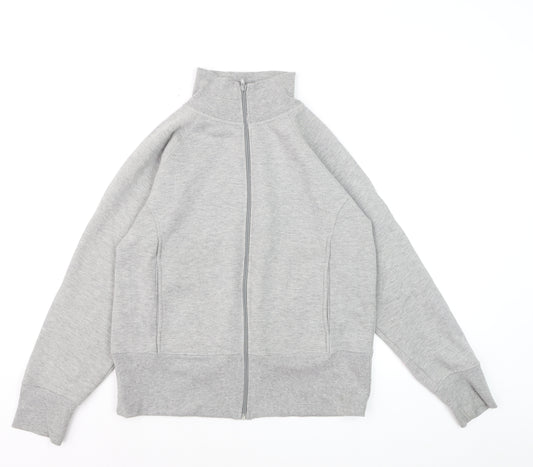 Bonmarché Men's Grey Full Zip Fleece Sweatshirt Size M
