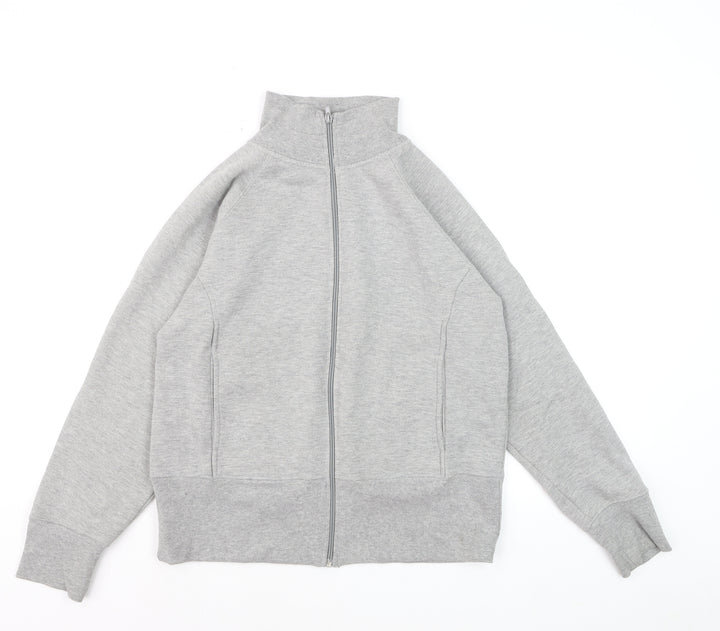Bonmarché Men's Grey Full Zip Fleece Sweatshirt Size M