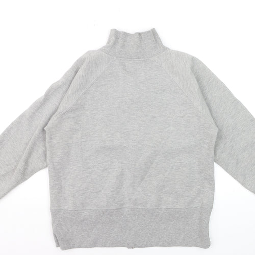 Bonmarché Men's Grey Full Zip Fleece Sweatshirt Size M