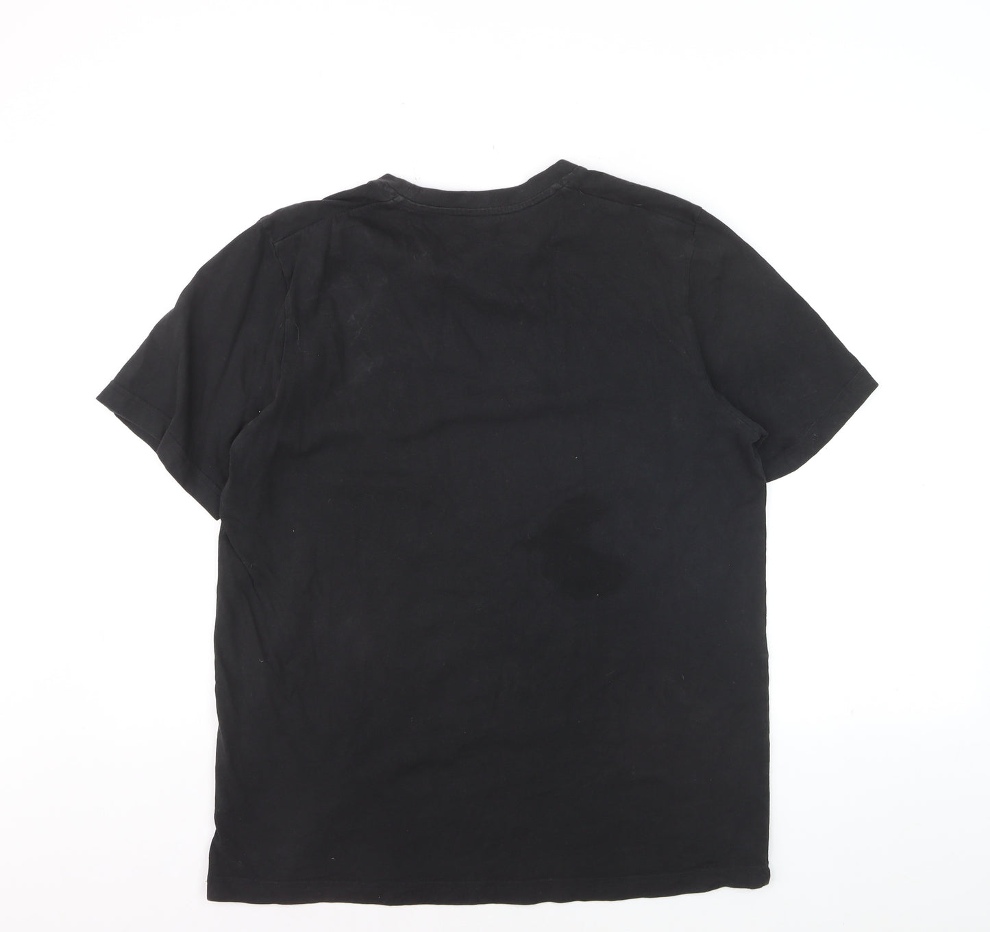 Adidas Terrex Men's Black Medium Sports Graphic T-Shirt