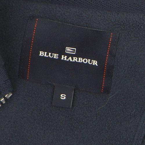 Blue Harbour Men's Red Full Zip Fleece Sweatshirt Size S