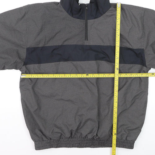 Tour Ready Men's Grey L 1/4 Zip Lightweight Lined Jacket