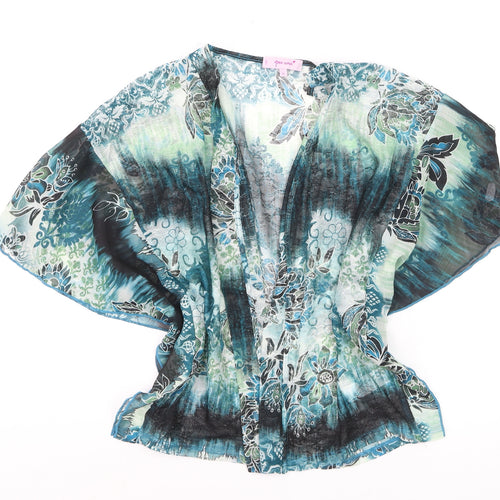 Marks and Spencer Per Una Women's Multicoloured Kimono Blouse Size 14