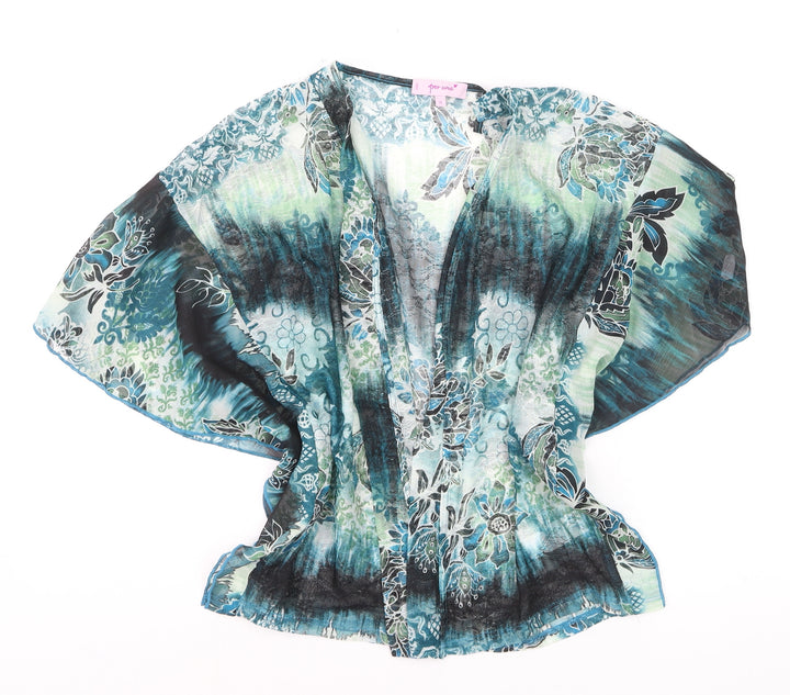 Marks and Spencer Per Una Women's Multicoloured Kimono Blouse Size 14