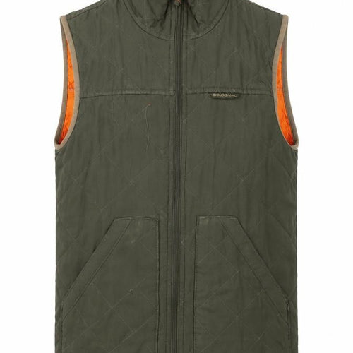 Solognac Men's Green Quilted Waistcoat Size S Outdoor Gilet