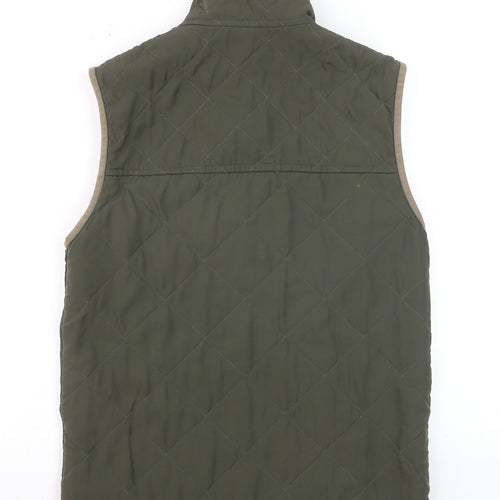 Solognac Men's Green Quilted Waistcoat Size S Outdoor Gilet