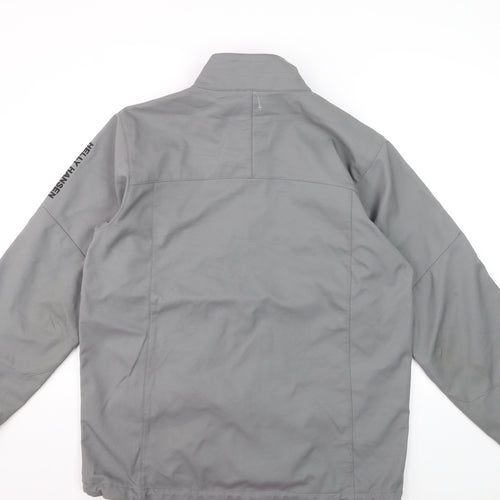 Helly Hansen Men's Grey XL Soft Shell Jacket Windproof Water Resistant