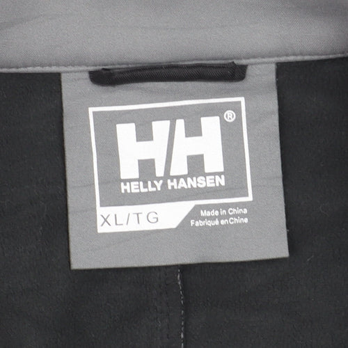 Helly Hansen Men's Grey XL Soft Shell Jacket Windproof Water Resistant