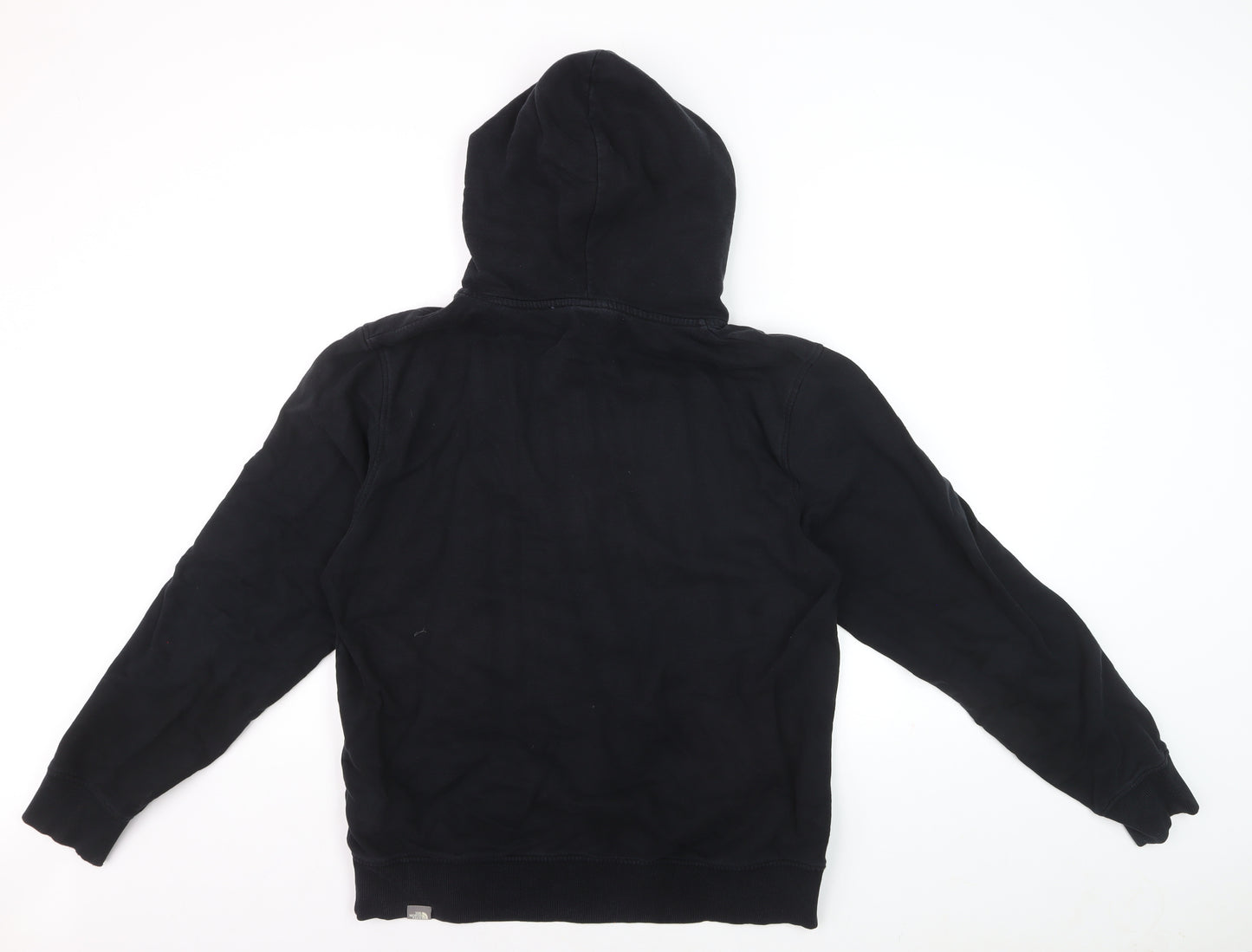 The North Face Men’s Black Large Pullover Hoodie with Logo and Kangaroo Pocket