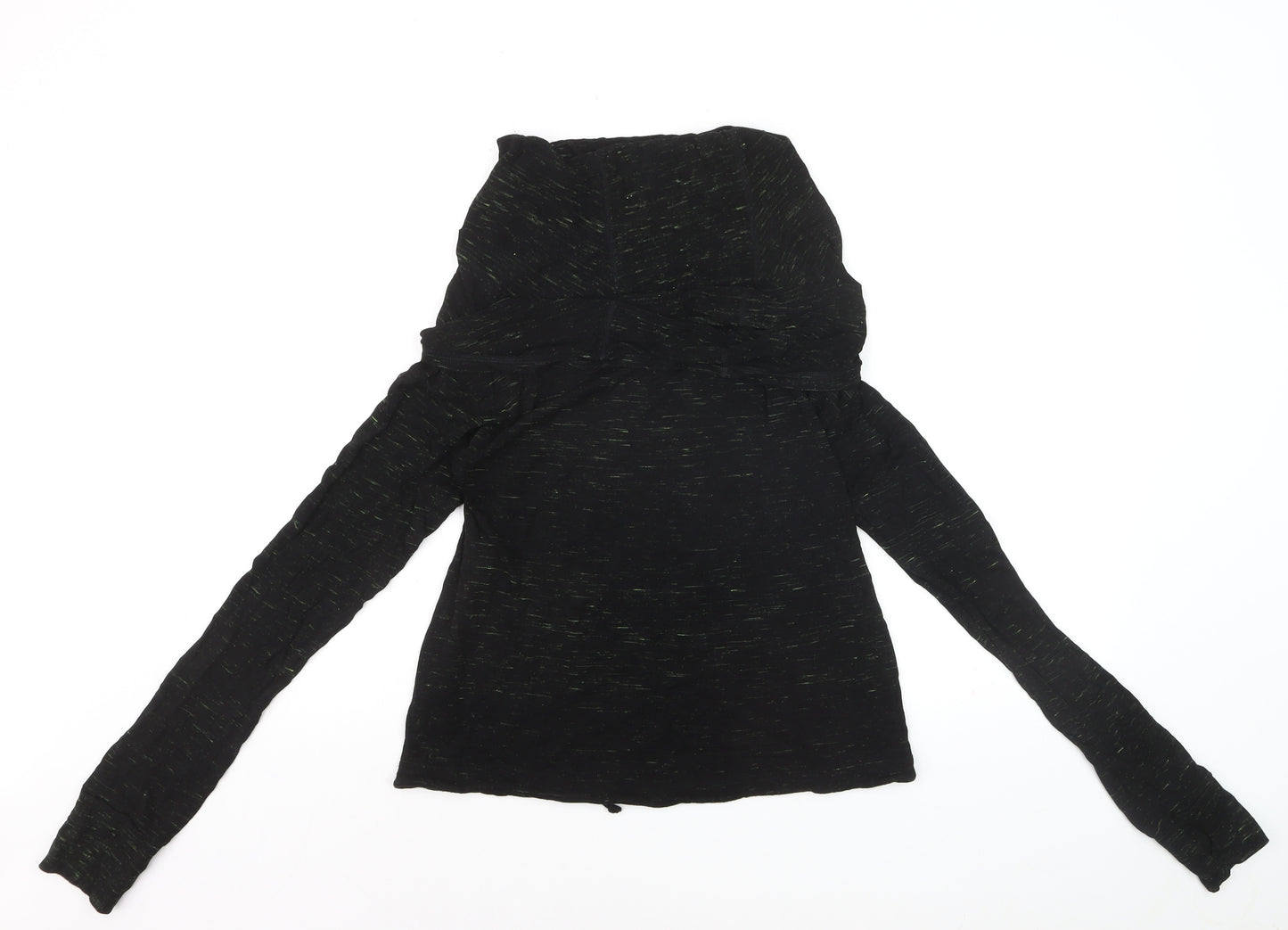 Sweaty Betty Women's Black Long Sleeve Cowl Neck Top Size S