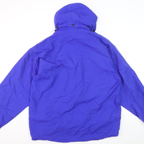 Matterhorn Men's Blue XL Waterproof Hooded Parka Jacket