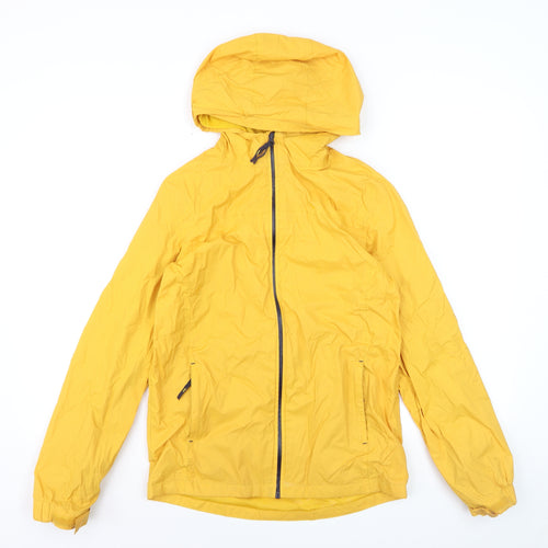 Mountain Warehouse Boys Yellow Hooded Windbreaker Jacket 13 Years