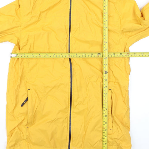 Mountain Warehouse Boys Yellow Hooded Windbreaker Jacket 13 Years