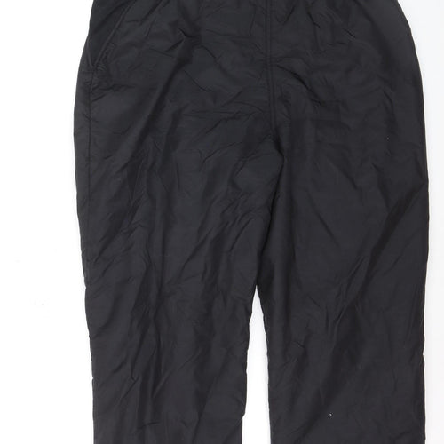 Ski Gear Men's Black L Waterproof Insulated Snow Pants
