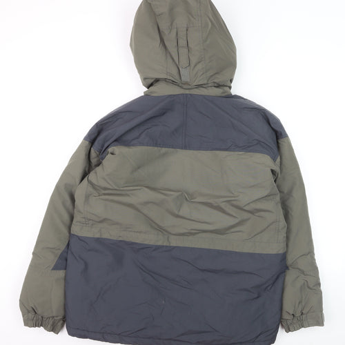 Columbia Men's Green XL Waterproof Hooded Padded Parka Jacket