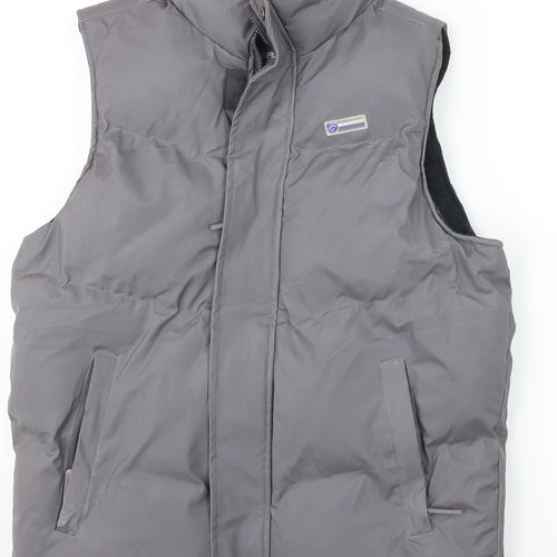 Boardsports Men’s Grey Padded Bodywarmer Vest Size S Outdoor