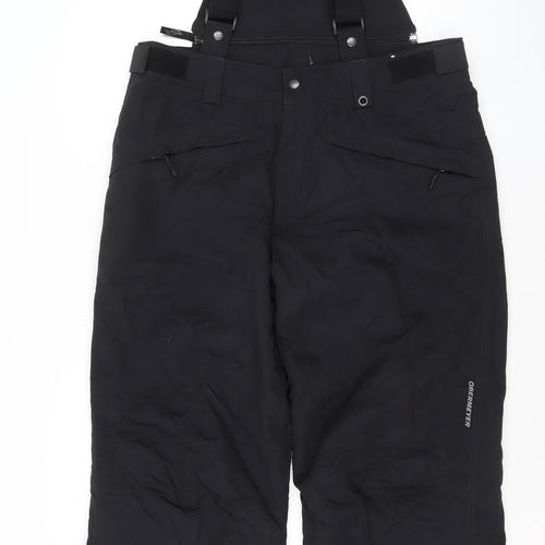 Obermeyer Mens Black L Snow Pants Ski Trousers Waterproof Insulated
