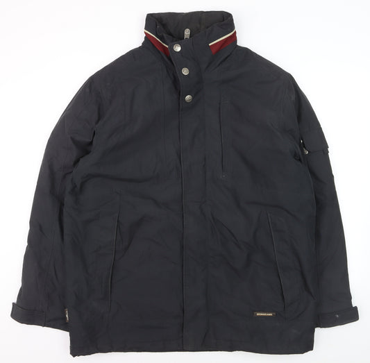 Stonecast Men's Black M Parka Jacket Water Resistant Polyester