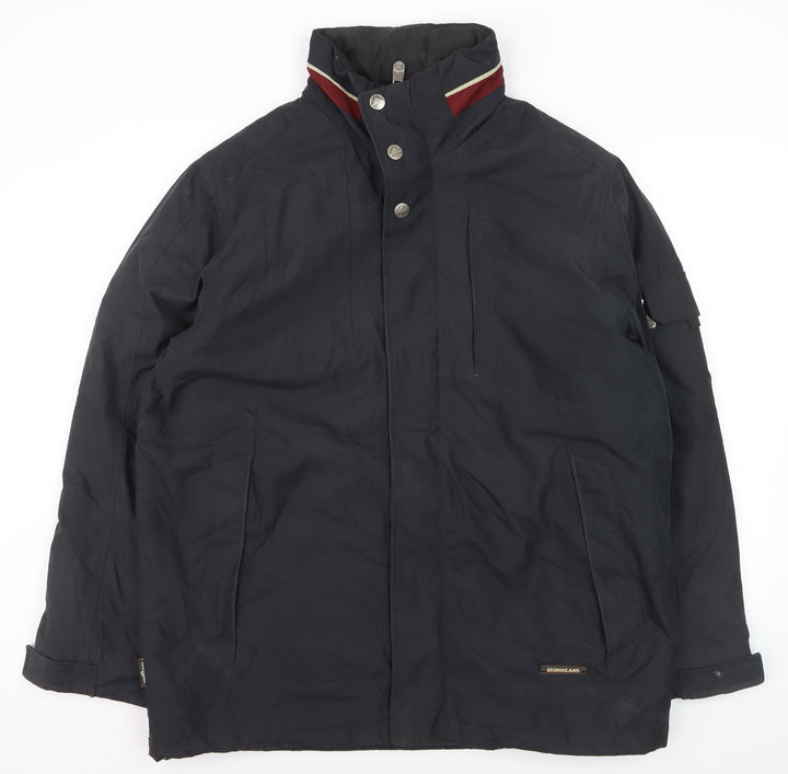 Stonecast Men's Black M Parka Jacket Water Resistant Polyester