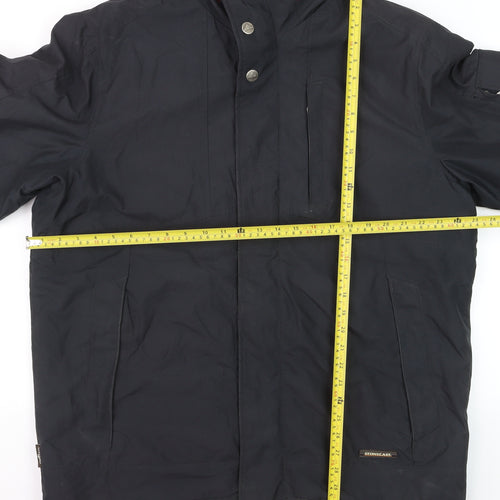 Stonecast Men's Black M Parka Jacket Water Resistant Polyester