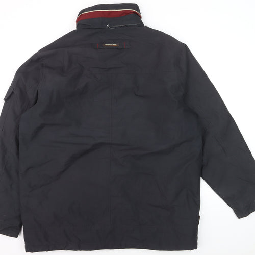 Stonecast Men's Black M Parka Jacket Water Resistant Polyester
