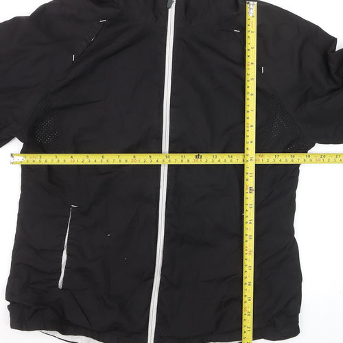 Danskin Now Women's Black M Windbreaker Active Jacket